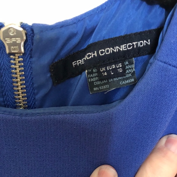 French Connection Deep Blue Dress - Picture 2 of 2
